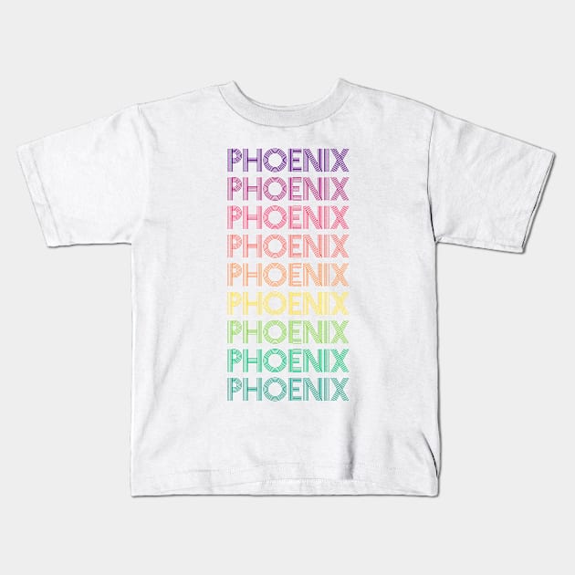 Phoenix Kids T-Shirt by RainbowAndJackson